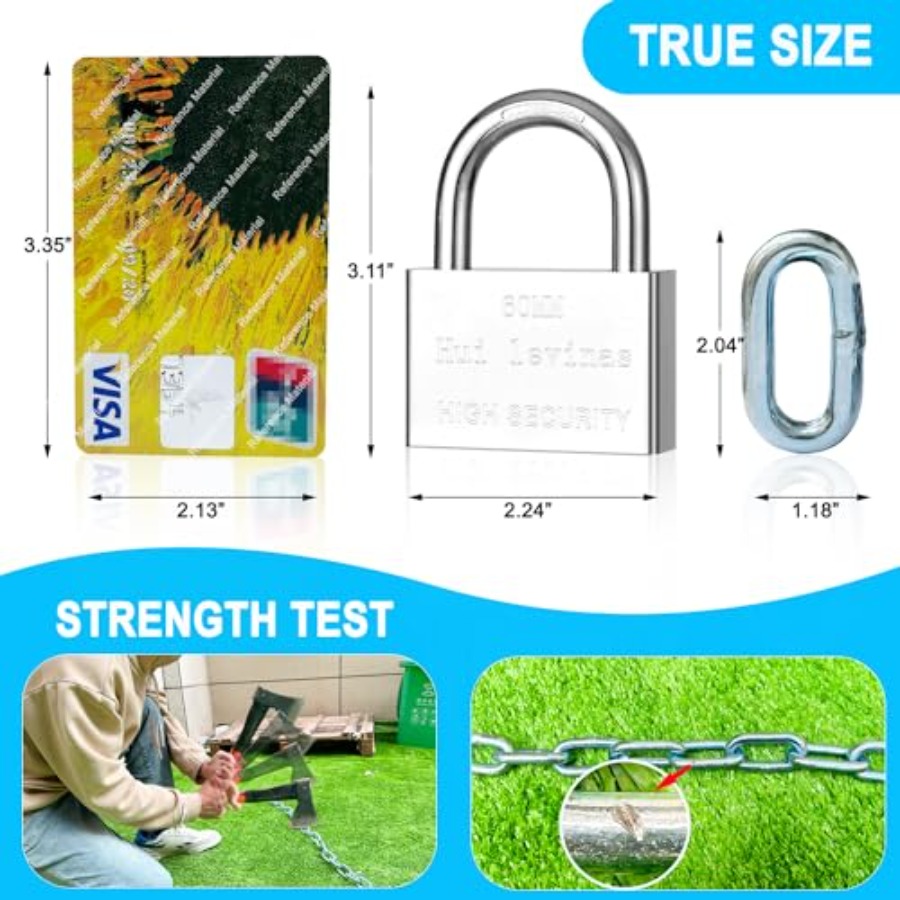 Heavy Duty 39 Inch 8mm Galvani - đánh giá và giá Bicycle Chain