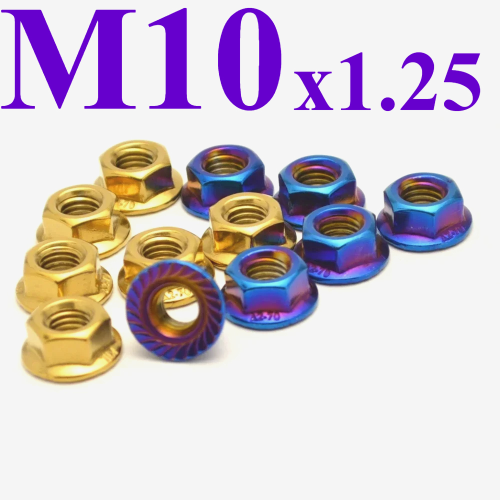 6Pcs M10x1.25 Rear Sprocket Wh - đánh giá và giá Sprocket