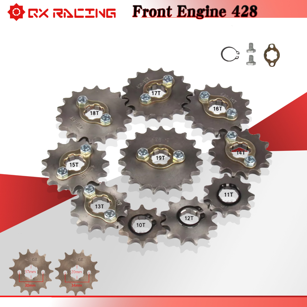 17 20Mm 10T-19T Động Cơ Trước  - đánh giá và giá 428 Chain