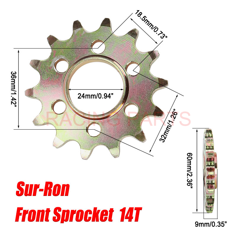 Motorcycle Accessory 14T Front - đánh giá và giá Xcm Chain